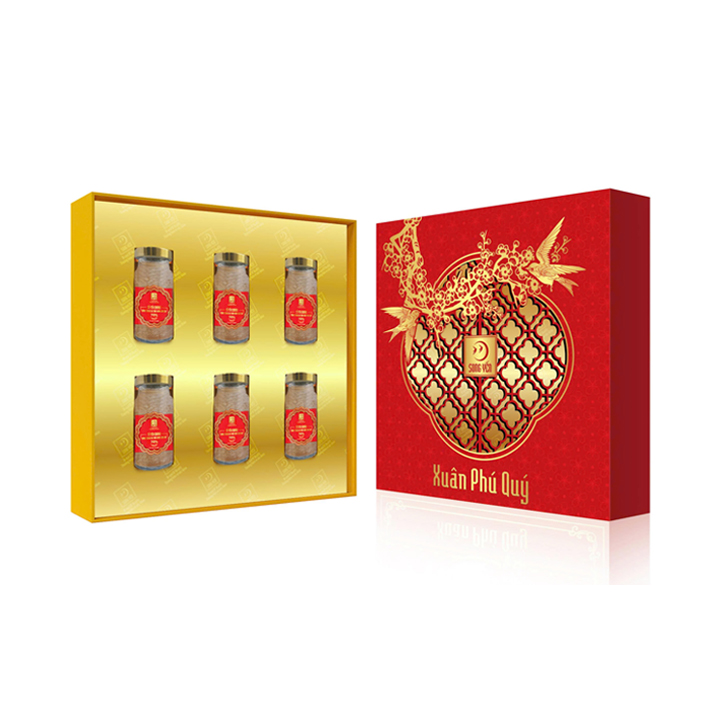 Hộp Quà Tết Song Yến 2026 - Xuân Phú Quý